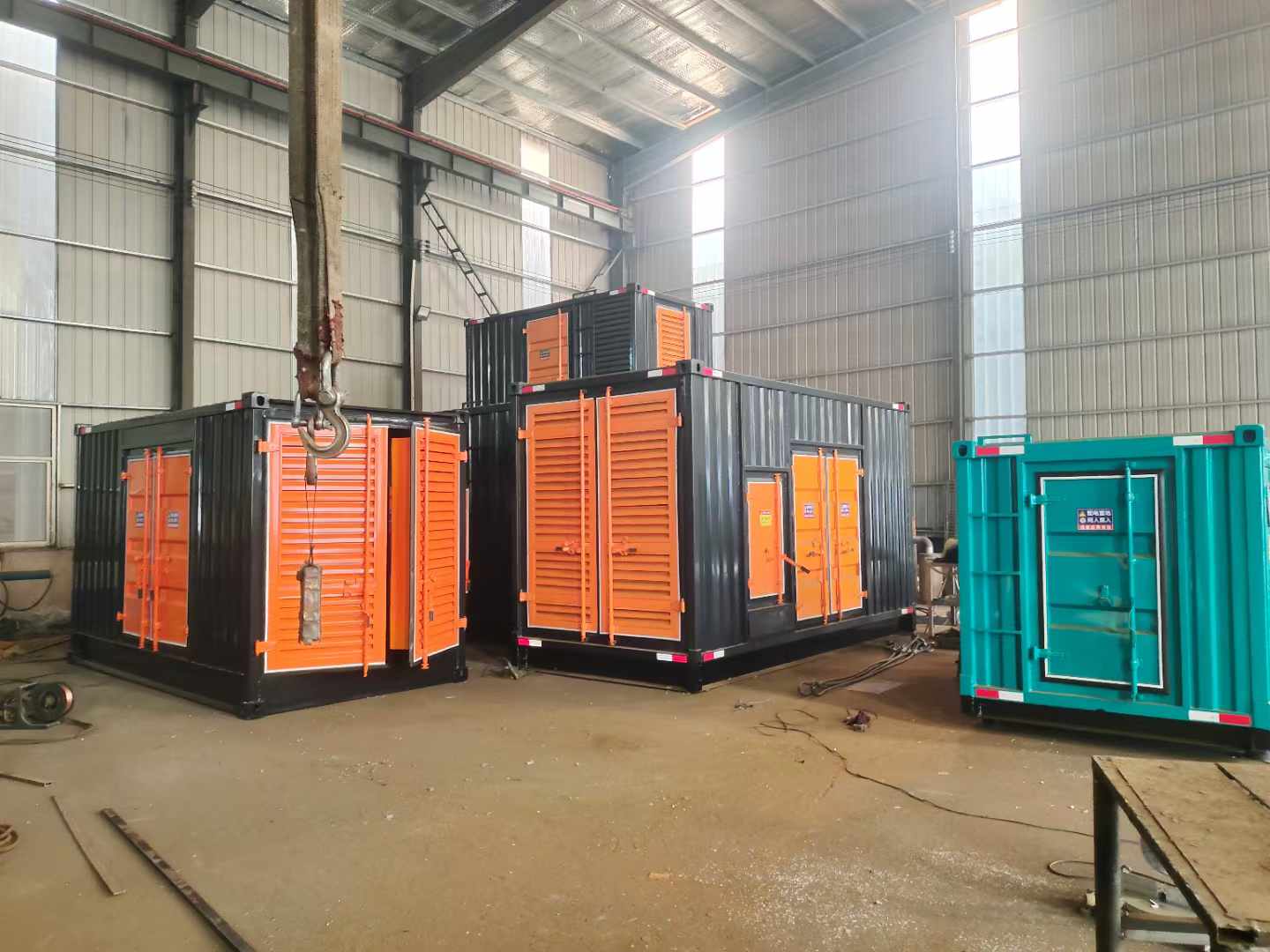 定远500kw柴油发电机组可以带动多少功率设备？